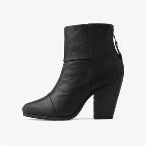 Rag & Bone Black Heeled Boots